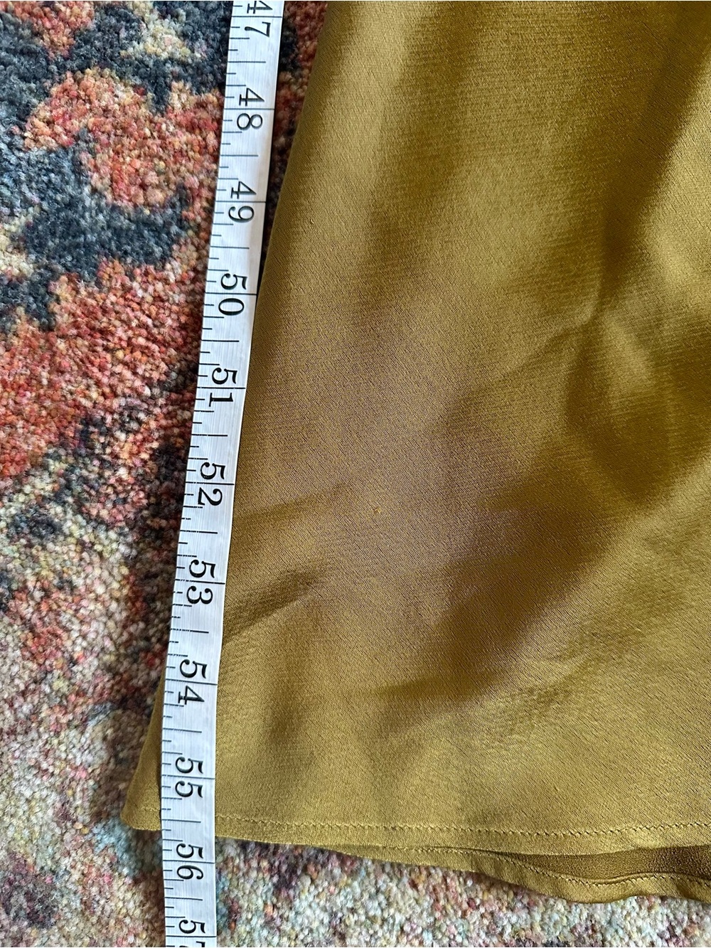 Zara Olive Green V-Neck Maxi Dress - Picture 8 of 8